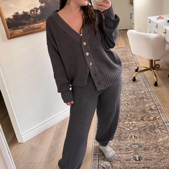 Free People Hailee Cardi Set Small Peppery - Picture 9 of 9